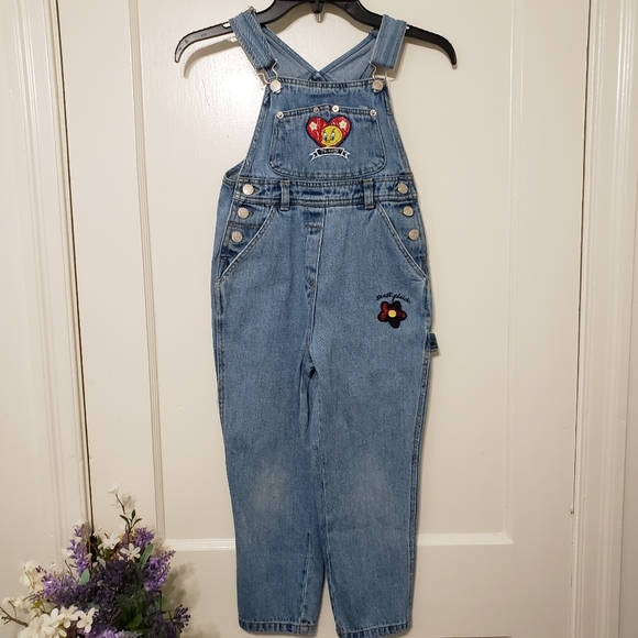 Warner Bros. Other - Vintage Warner Bros. Looney Tunes overalls kids